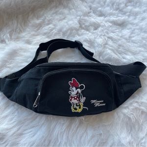 Embroided Mickey Mouse Belt Bag